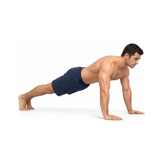 Push-up demonstration